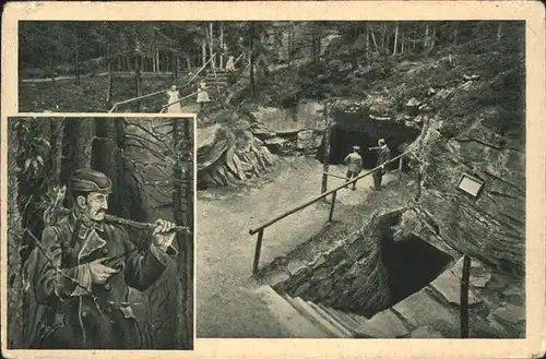 Hoehlen Caves Grottes Stuelpnerhoehle Raubschuetz  Kat. Berge