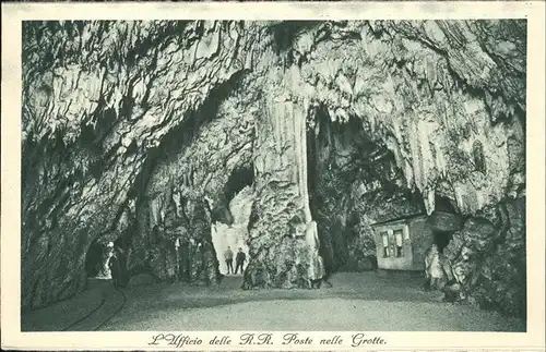 Hoehlen Caves Grottes Poste nelle Grotte Trieste Kat. Berge