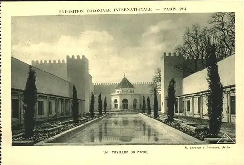 Exposition Coloniale Paris 1931 Pavillon du Maroc Kat. Expositions