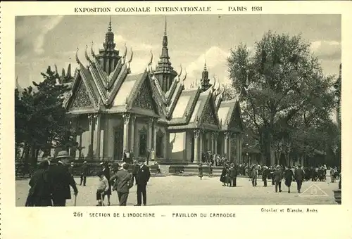 Exposition Coloniale Paris 1931 Section L Indochine  Kat. Expositions