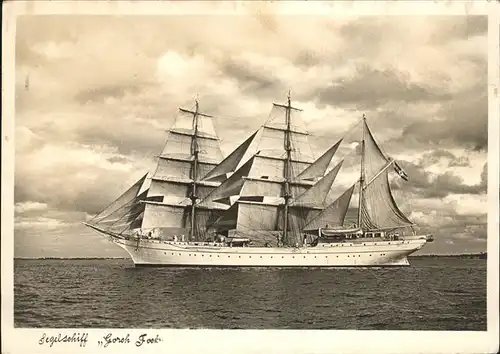 Segelschiffe Gorch Fock Kat. Schiffe