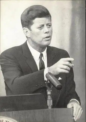 Politiker John F. Kennedy President Deutschlandbesuch Kat. Politik
