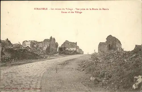 Strazeele Ruines du Village Kat. Strazeele