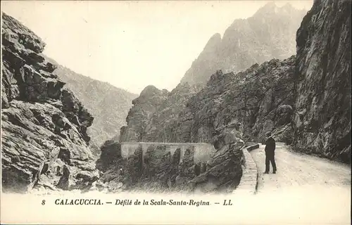 aw12773 Calacuccia defile de la Scala-Santa-Regina  Kategorie. Calacuccia Alte Ansichtskarten