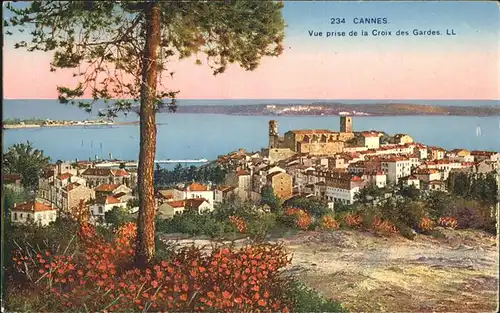 Cannes Alpes-Maritimes Croix des Gardes Kat. Cannes