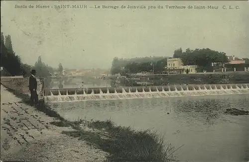 Joinville-le-Pont Barrage de Joinville Saint-Maur / Joinville-le-Pont /Arrond. de Nogent-sur-Marne
