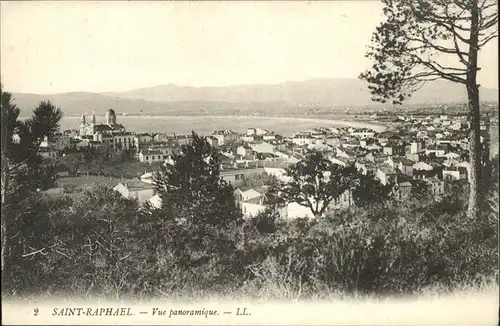 Saint-Raphael Var vue panoramique