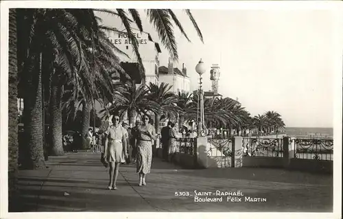 Saint-Raphael Var Boulevard Felix Martin