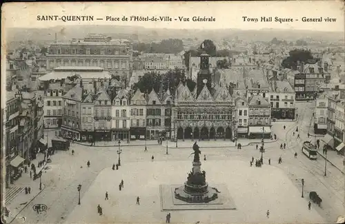 Saint-Quentin Rathausplatz Kat. Saint-Quentin