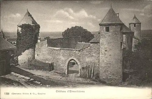 aw13013 Etrembieres Chateau  Kategorie. Etrembieres Alte Ansichtskarten