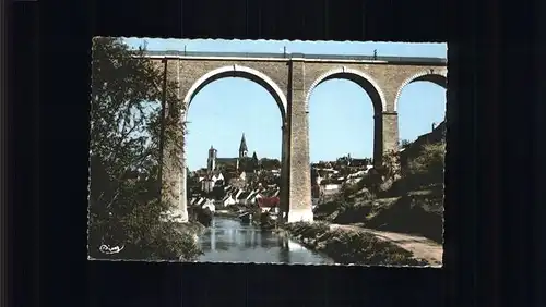 Semur-en-Auxois Viaduc Kat. Semur-en-Auxois