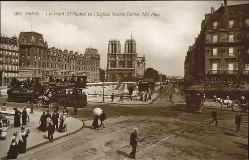 Paris Pont St.-Michel
Eglise Notre Dame Kat. Paris