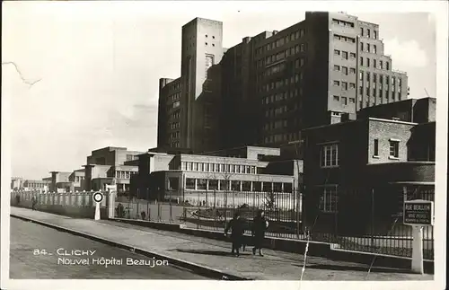 aw13125 Clichy Nouvel Hopital Beaujon Kategorie. Clichy Alte Ansichtskarten