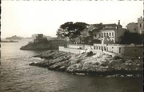 aw13161 Marseille La Corniche Kategorie. Marseille Alte Ansichtskarten