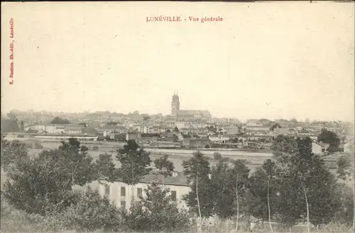 aw13302 Luneville Vue generale Kategorie. Luneville Alte Ansichtskarten
