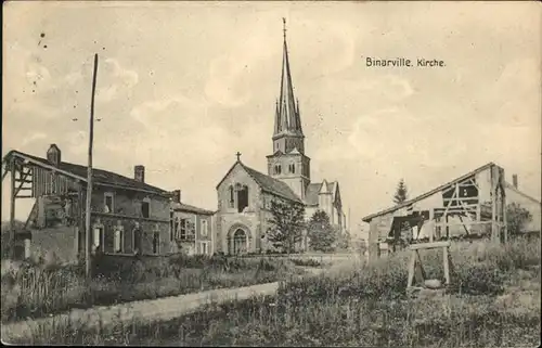 Binarville Kirche Kat. Binarville
