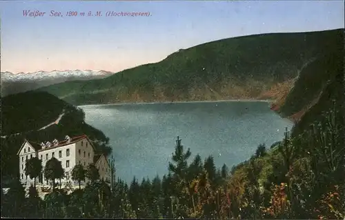 Lac Blanc Haut-Rhin  Kat. Orbey