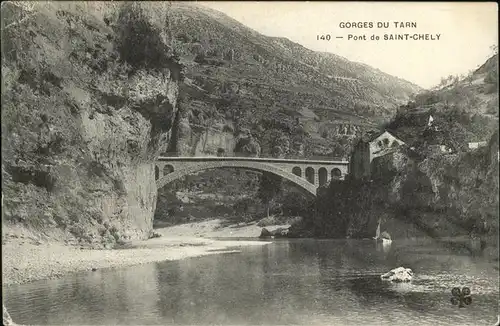 Gorges du Tarn Pont de Saint-Chely Kat. Le Rozier