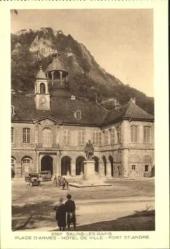 Salins-les-Bains Place D Armes Hotel de Ville Kat. Salins-les-Bains