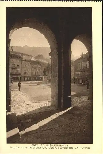 Salins-les-Bains Place d Armes Kat. Salins-les-Bains