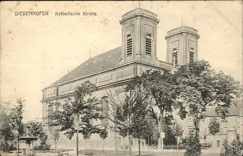 Diedenhofen Kath. Kirche Kat. Thionville