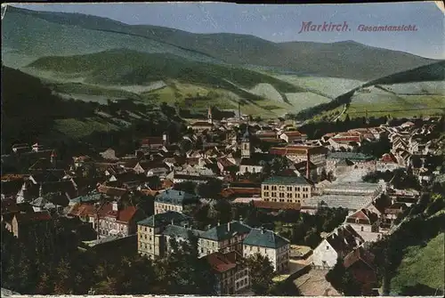 Markirch Gesamtansicht Kat. Sainte-Marie-aux-Mines