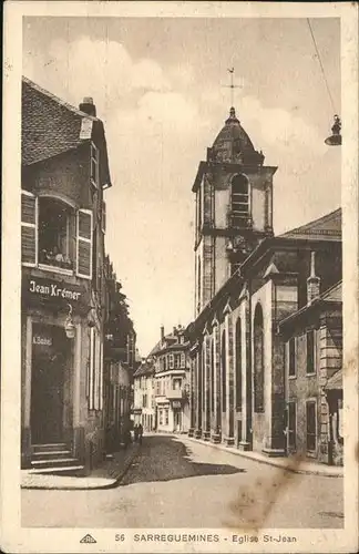 Sarreguemines Eglise St. Jean Kat. Sarreguemines