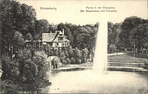 Strasbourg Alsace Orangerie
Els. Bauernhaus