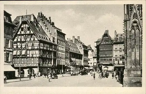 Strasbourg Alsace Muensterplatz