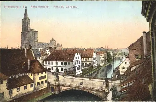 Strasbourg Alsace Rabenbruecke