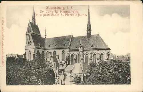 Strasbourg Alsace Ev. Jung-St. Peterskirche