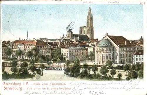 Strasbourg Alsace Kaiserplatz