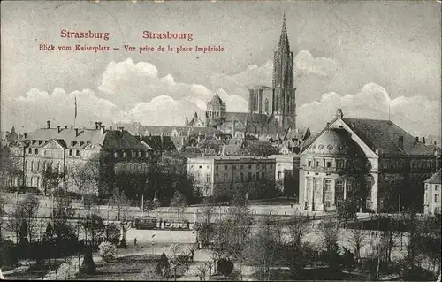 Strasbourg Alsace Kaiserplatz