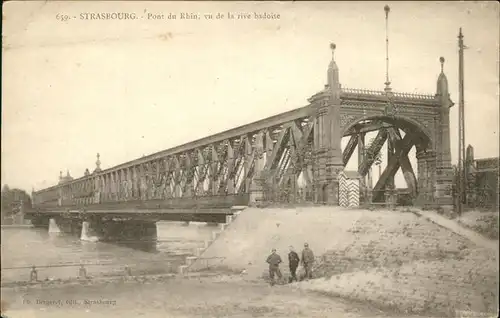 Strasbourg Alsace Pont du Rhin