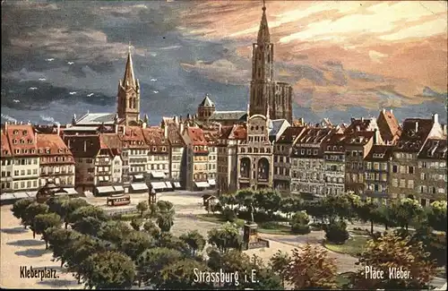 Strasbourg Alsace Kleberplatz