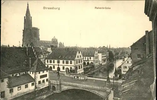 Strasbourg Alsace Rabenbruecke