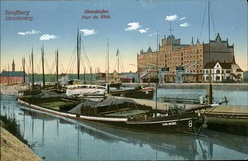 Strasbourg Alsace Rheinhafen