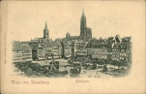 Strasbourg Alsace Kleberplatz