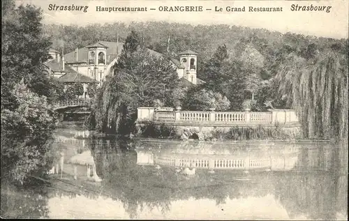 Strasbourg Alsace Orangerie