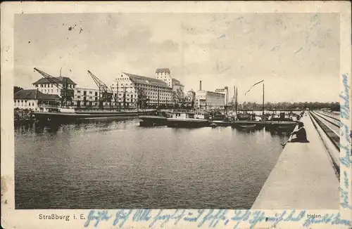 Strasbourg Alsace Hafen