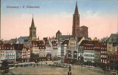 Strasbourg Alsace Kleberplatz