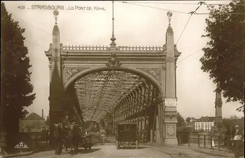 Strasbourg Alsace Pont de Kehl