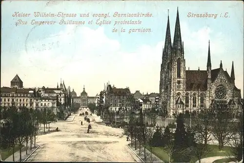 Strasbourg Alsace Kaiser-Wilhelm-Strasse