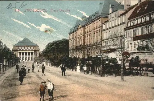 Strasbourg Alsace Place Broglie