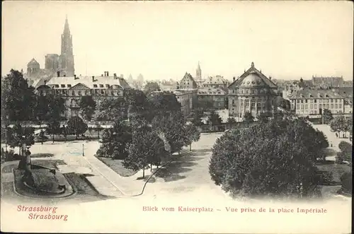 Strasbourg Alsace Kaiserplatz