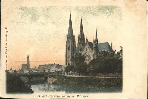 Strasbourg Alsace Garnisonskirche
Muenster