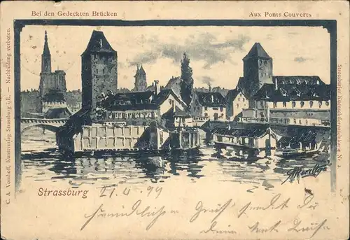 Strasbourg Alsace Rhein