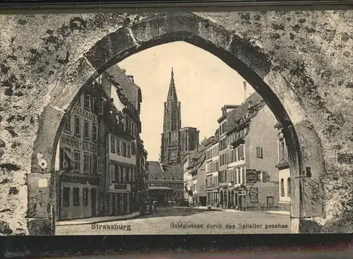 Strasbourg Alsace Goldgiessen
Spitaltor