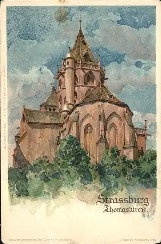 Strasbourg Alsace Thomaskirche