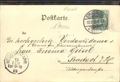 Strasbourg Alsace Kaiserl. Palast